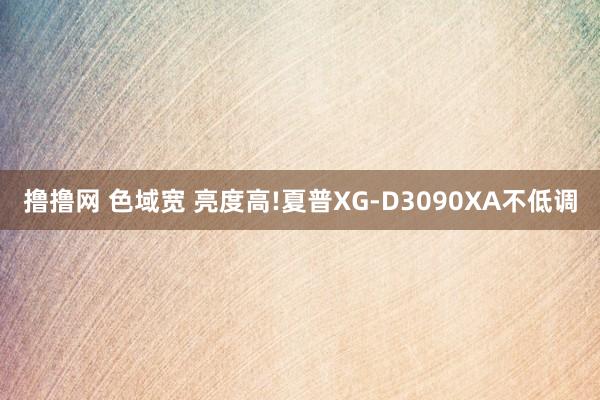 撸撸网 色域宽 亮度高!夏普XG-D3090XA不低调