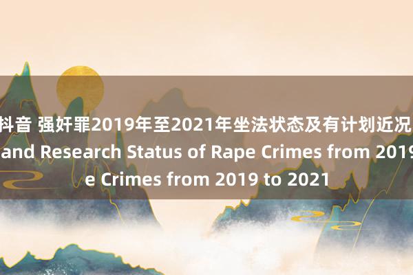 裸舞 抖音 强奸罪2019年至2021年坐法状态及有计划近况 Crime Status and Research Status of Rape Crimes from 2019 to 2021